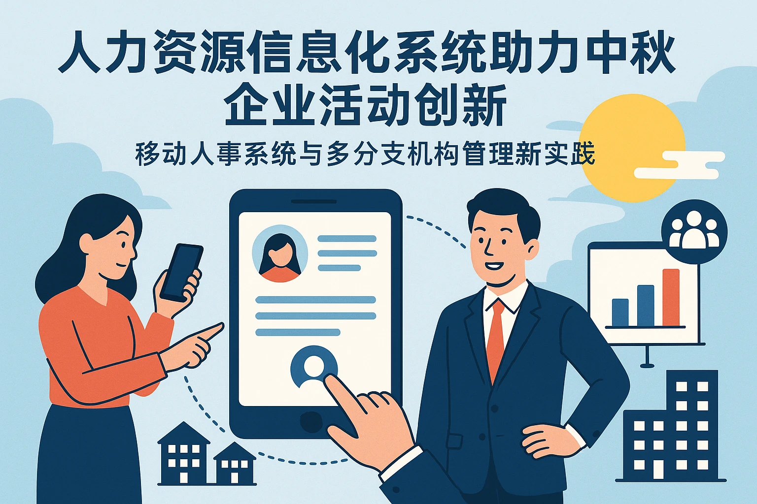 人力资源信息化系统助力中秋企业活动创新：移动人事系统与多分支机构管理新实践