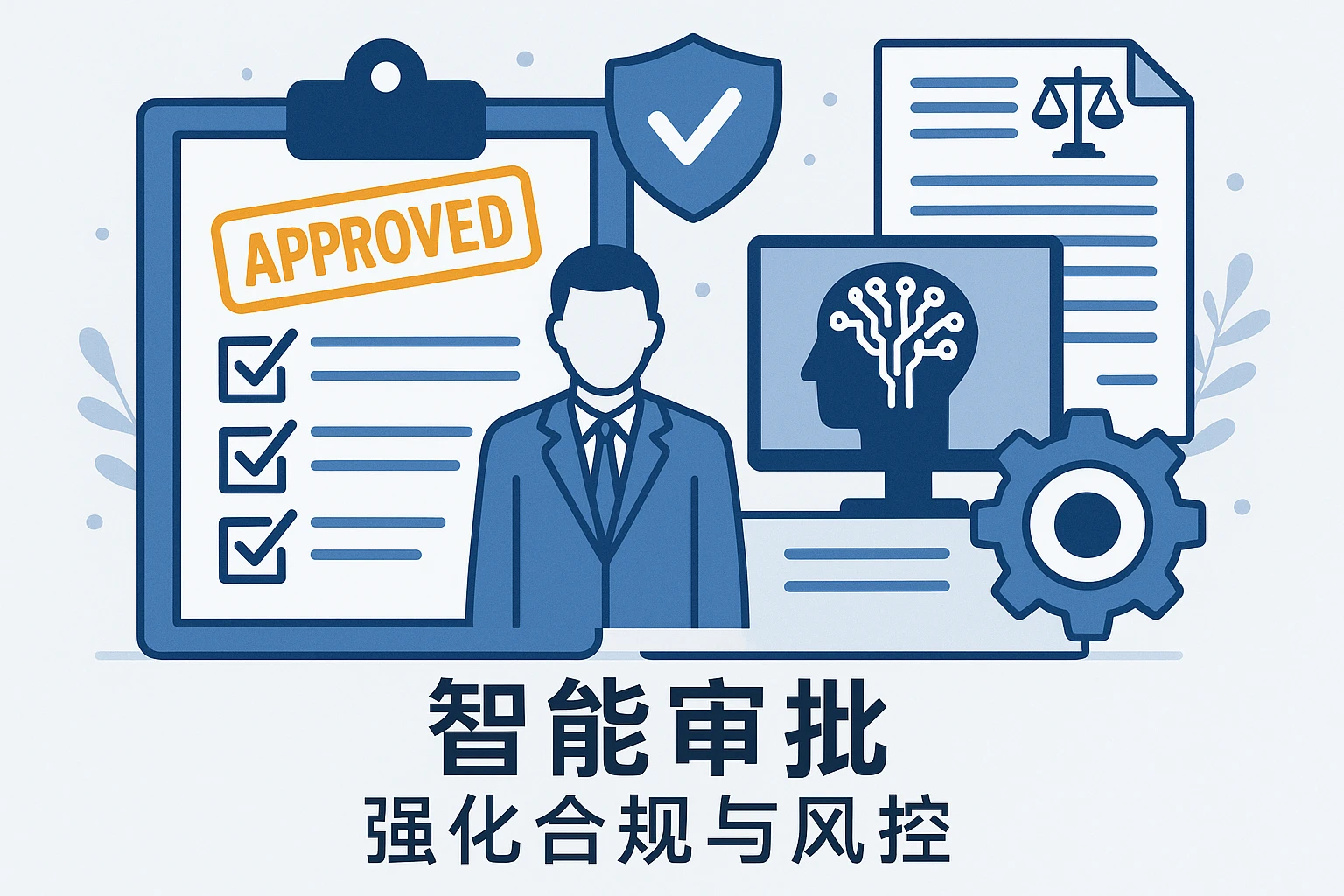 智能审批，强化合规与风控
