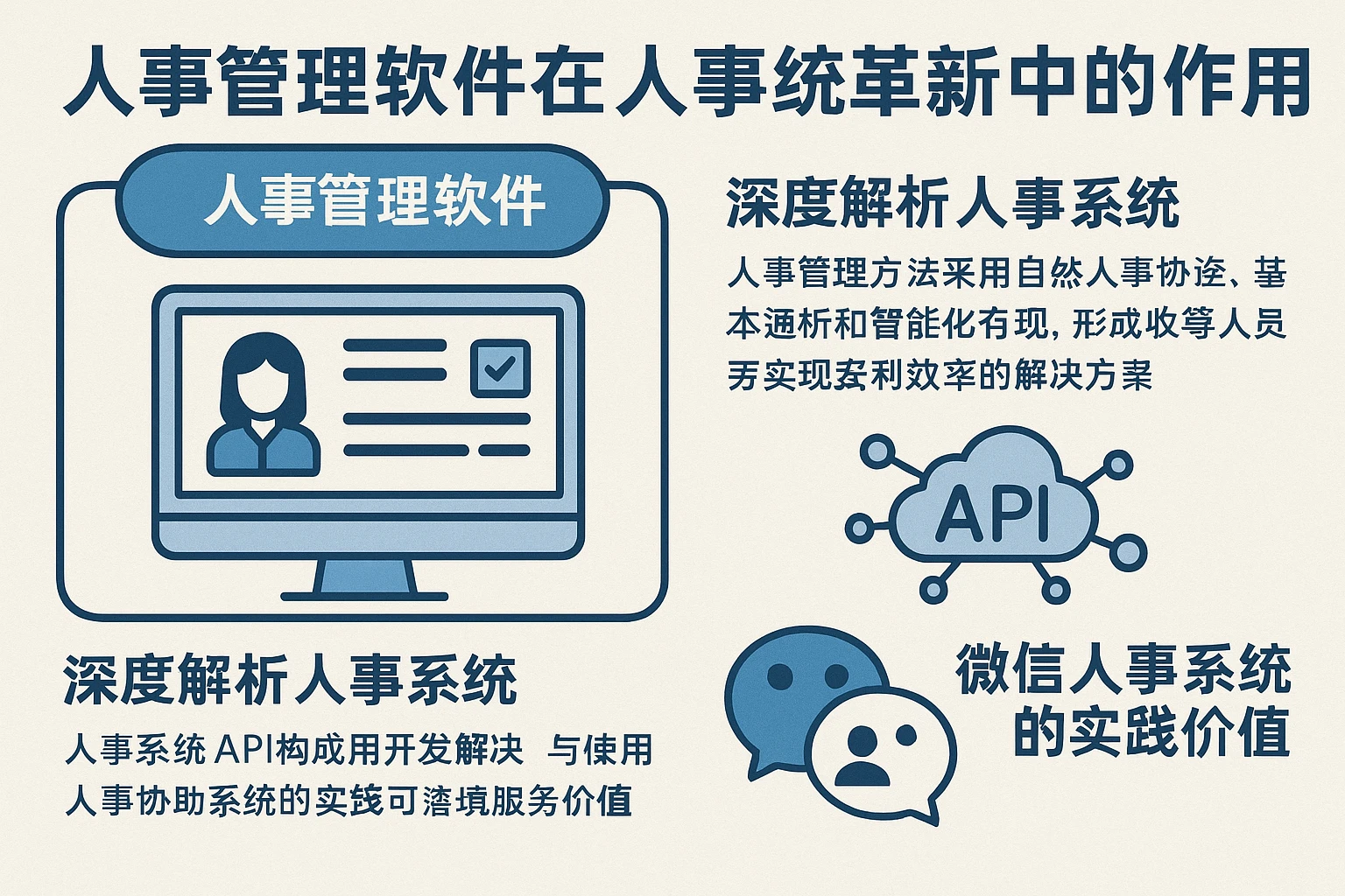 人事管理软件在人事系统革新中的作用——深度解析人事系统API接口与微信人事系统的实践价值