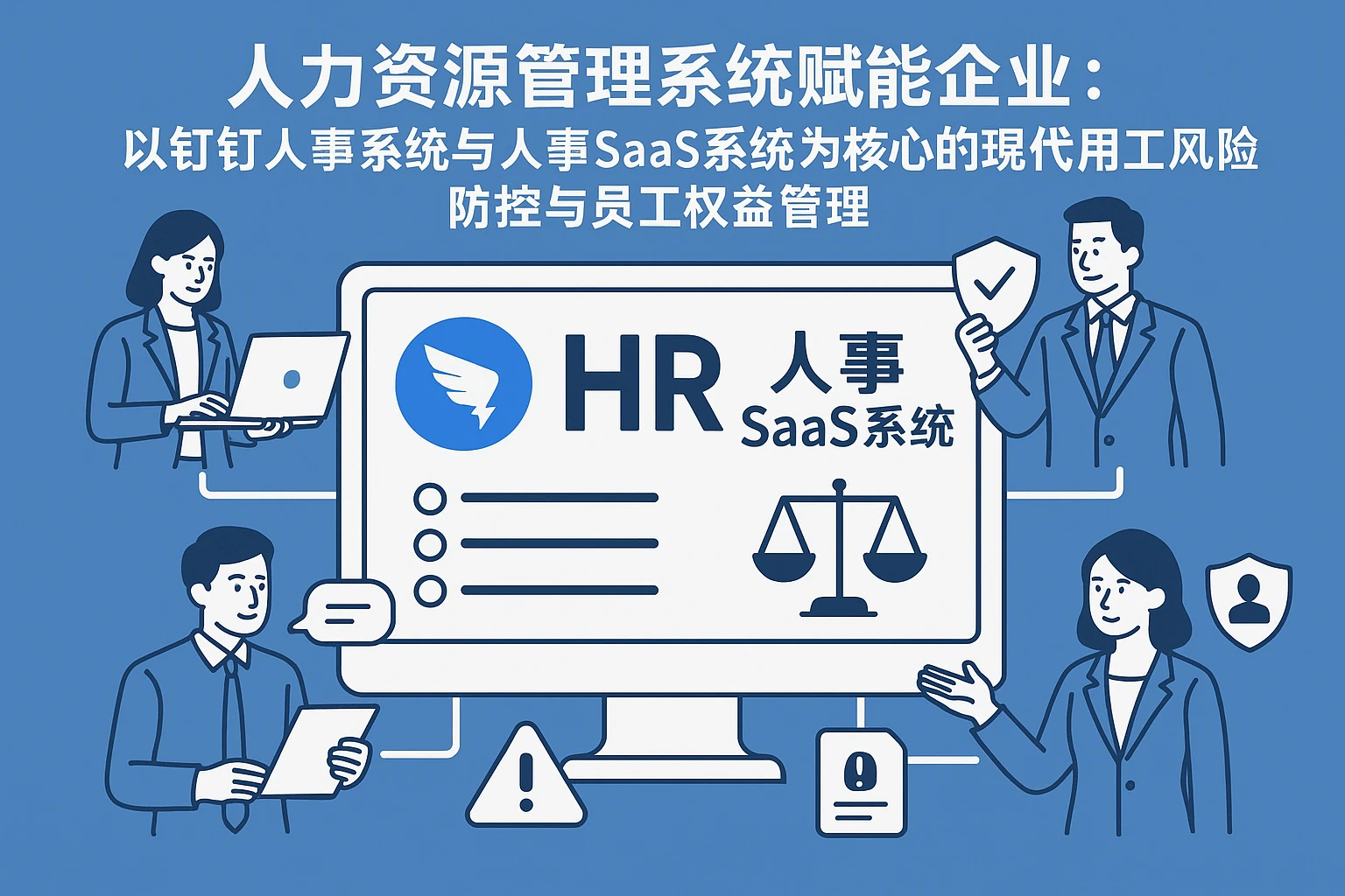 人力资源管理系统赋能企业：以钉钉人事系统与人事SaaS系统为核心的现代用工风险防控与员工权益管理