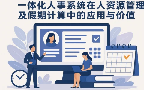 一体化人事系统在人力资源管理及假期计算中的应用与价值