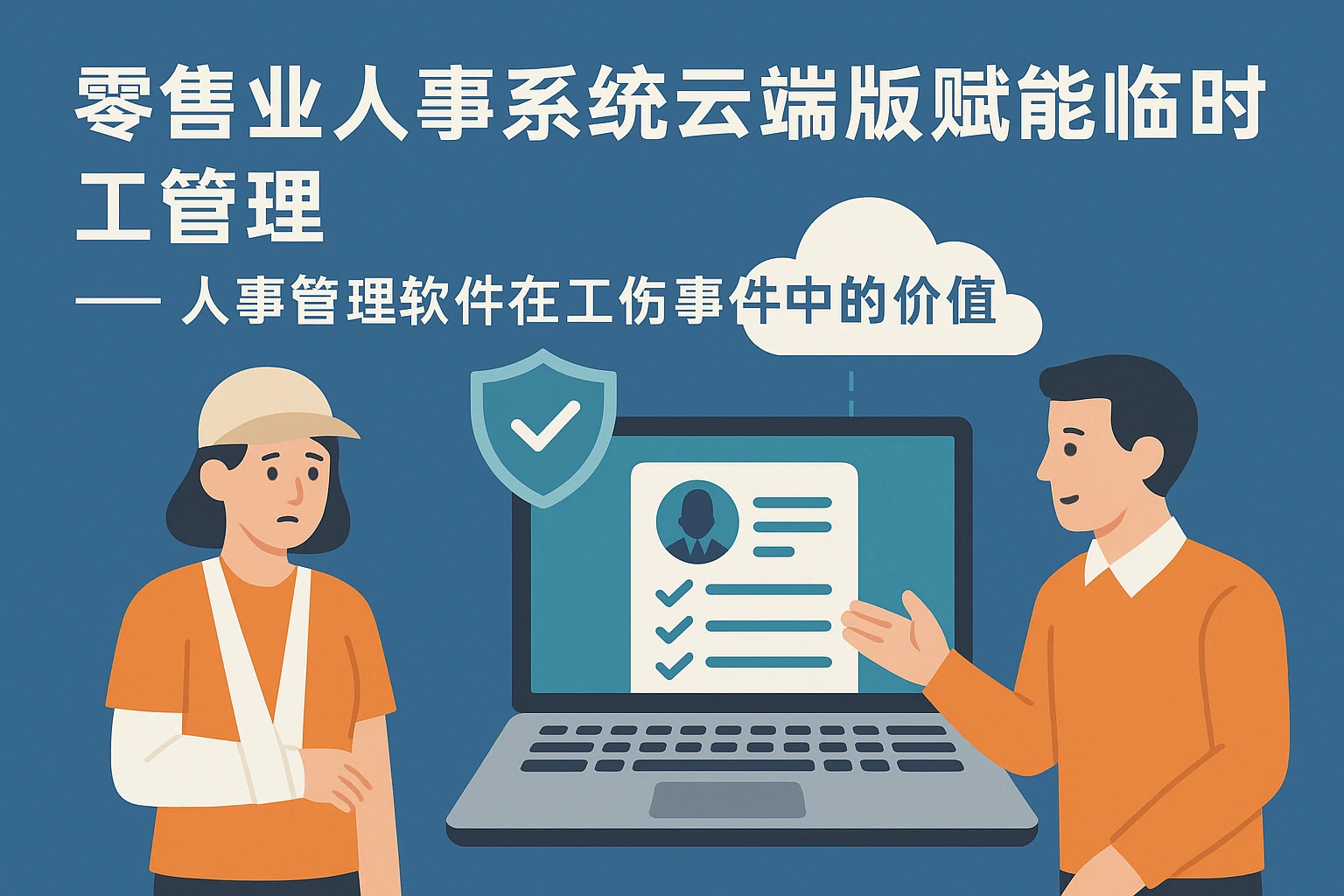 零售业人事系统云端版赋能临时工管理——人事管理软件在工伤事件中的价值