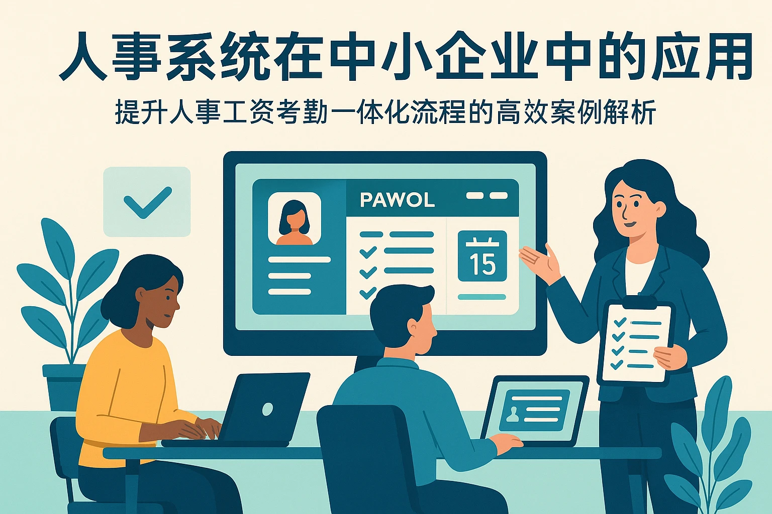 人事系统在中小企业中的应用——提升人事工资考勤一体化流程的高效案例解析