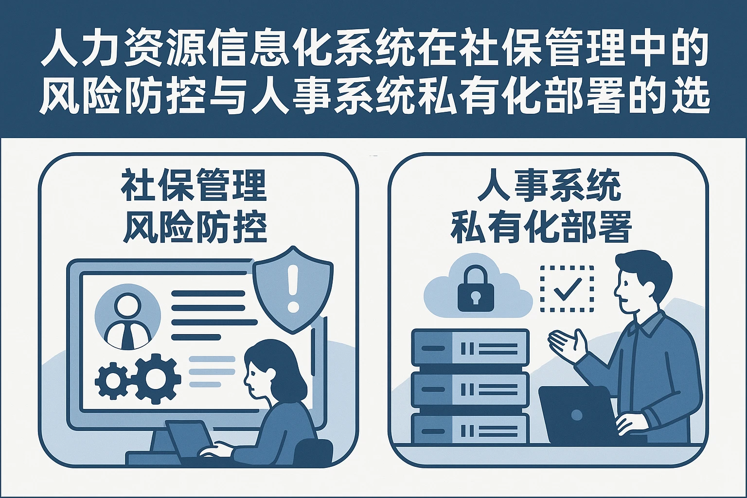 人力资源信息化系统在社保管理中的风险防控与人事系统私有化部署的选型要点