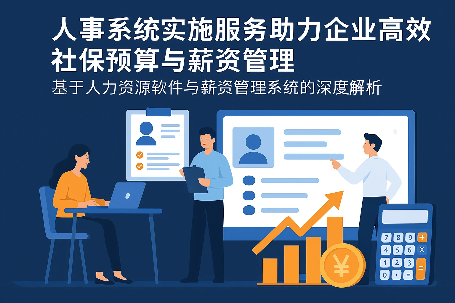 人事系统实施服务助力企业高效社保预算与薪资管理——基于人力资源软件与薪资管理系统的深度解析