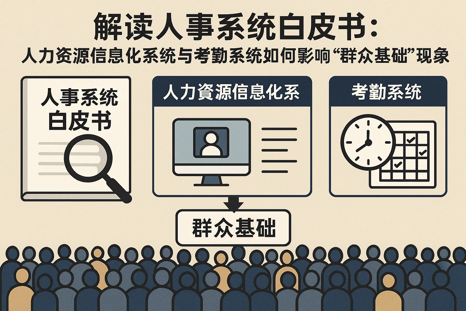 解读人事系统白皮书：人力资源信息化系统与考勤系统如何影响“群众基础”现象
