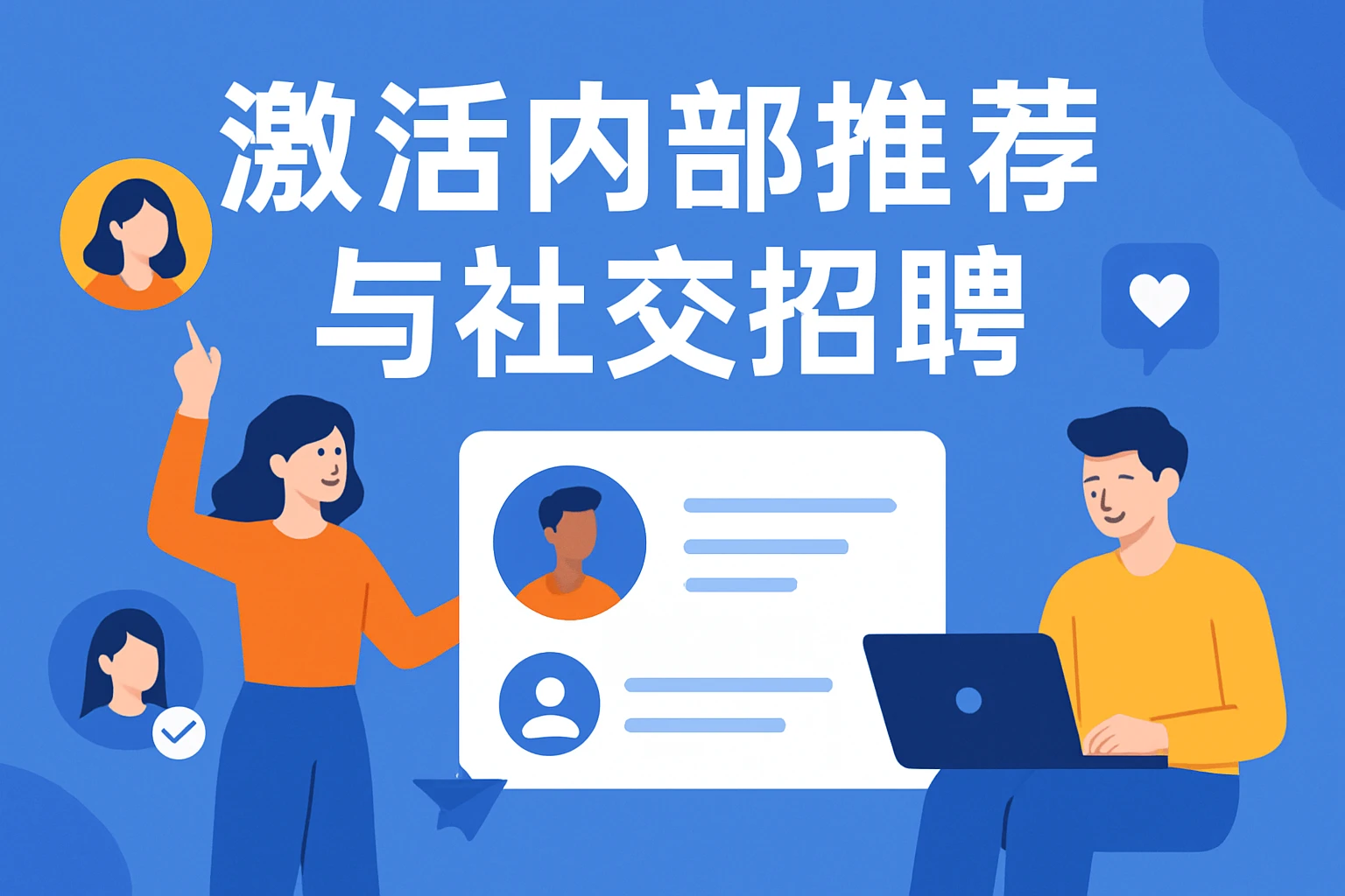 激活内部推荐与社交招聘