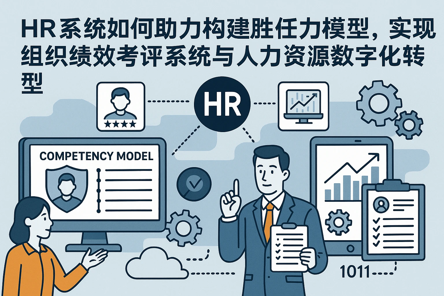 HR系统如何助力构建胜任力模型，实现组织绩效考评系统与人力资源数字化转型