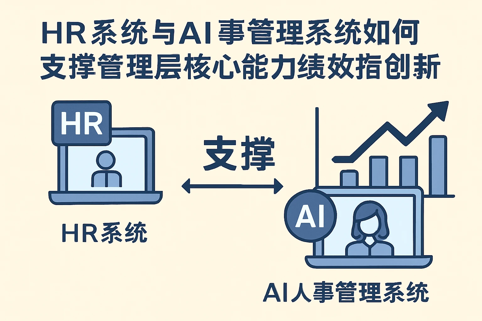 HR系统与AI人事管理系统如何支撑管理层核心能力绩效指标创新
