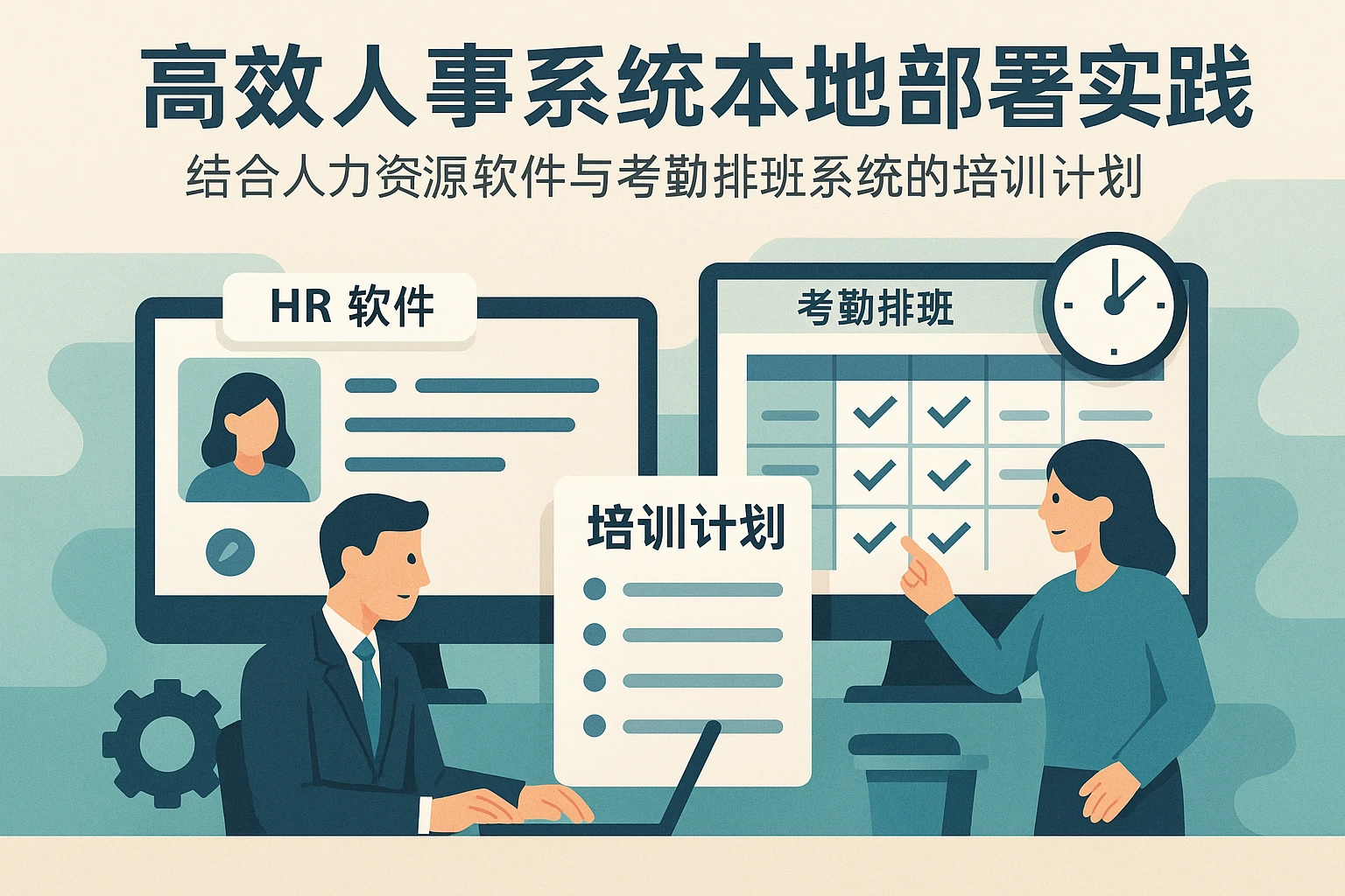高效人事系统本地部署实践：结合人力资源软件与考勤排班系统的培训计划