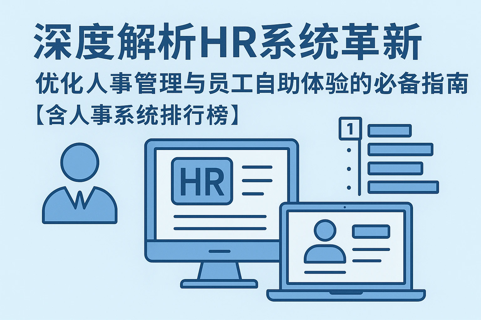 深度解析HR系统革新——优化人事管理与员工自助体验的必备指南【含人事系统排行榜】