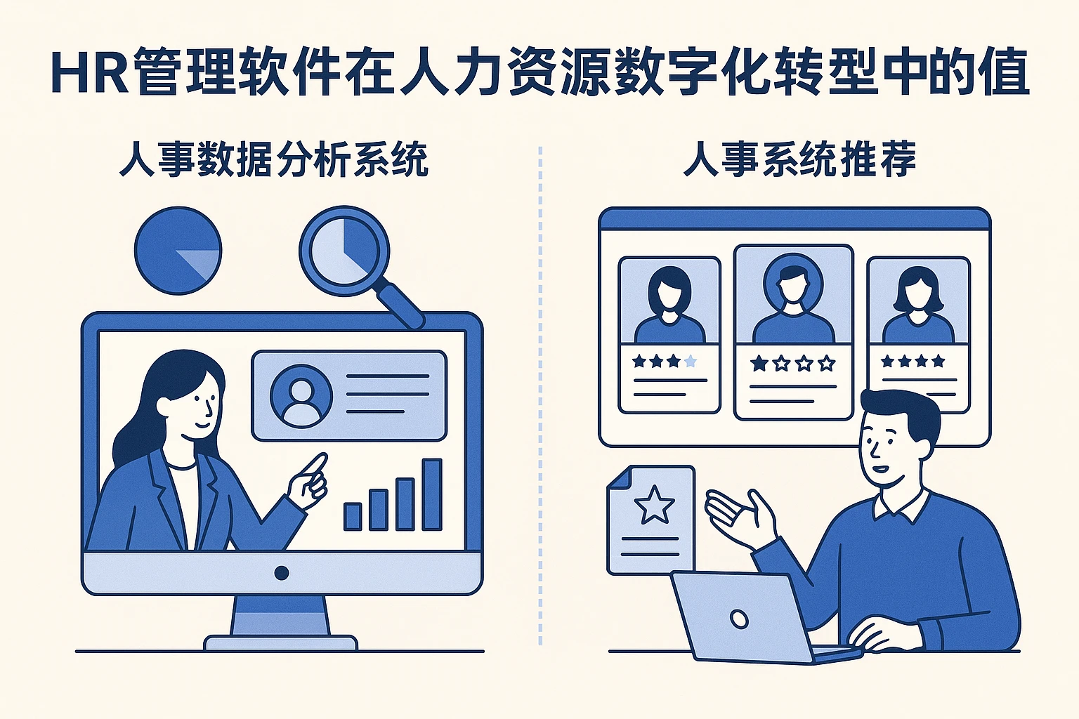 HR管理软件在人力资源数字化转型中的价值——人事数据分析系统与人事系统推荐