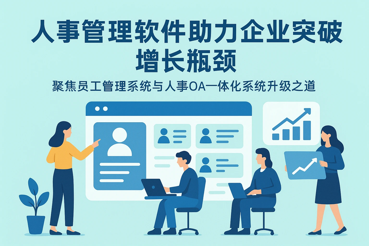 人事管理软件助力企业突破增长瓶颈——聚焦员工管理系统与人事OA一体化系统升级之道