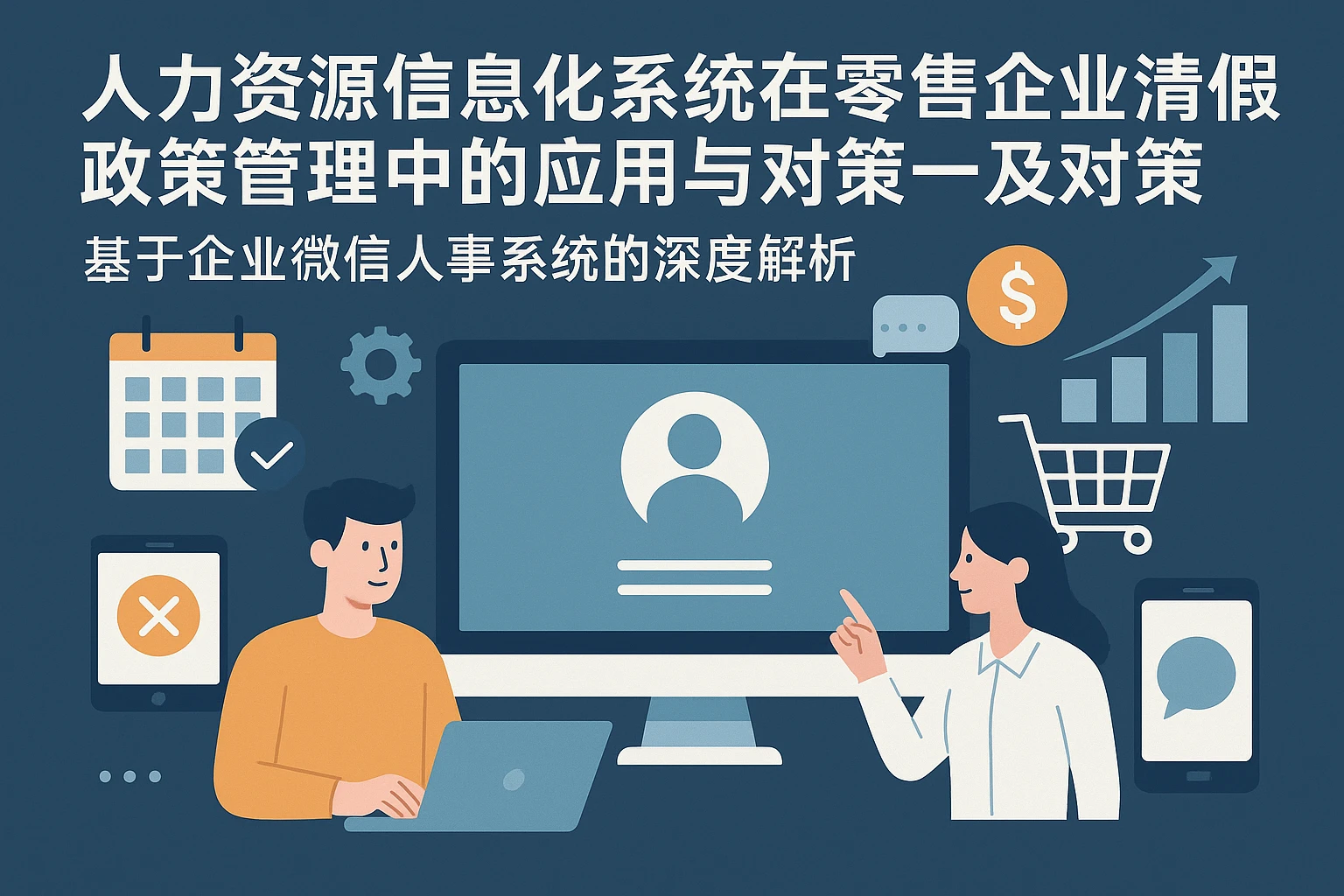 人力资源信息化系统在零售企业请假与薪酬政策管理中的应用与对策——基于企业微信人事系统的深度解析