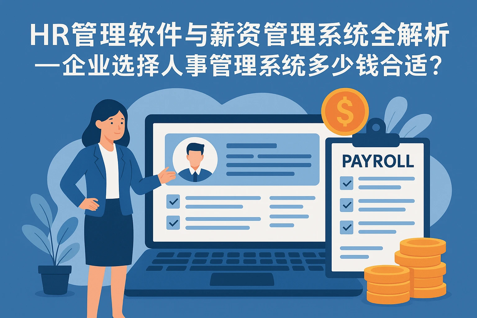 HR管理软件与薪资管理系统全解析——企业选择人事管理系统多少钱合适？
