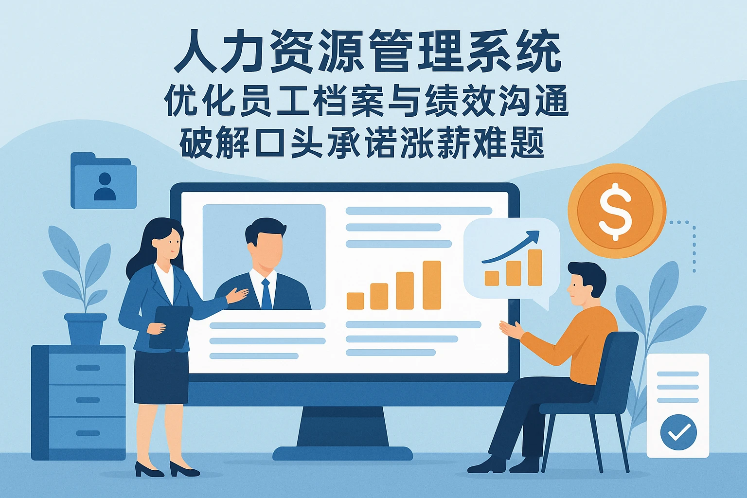 人力资源管理系统优化员工档案与绩效沟通——破解口头承诺涨薪难题