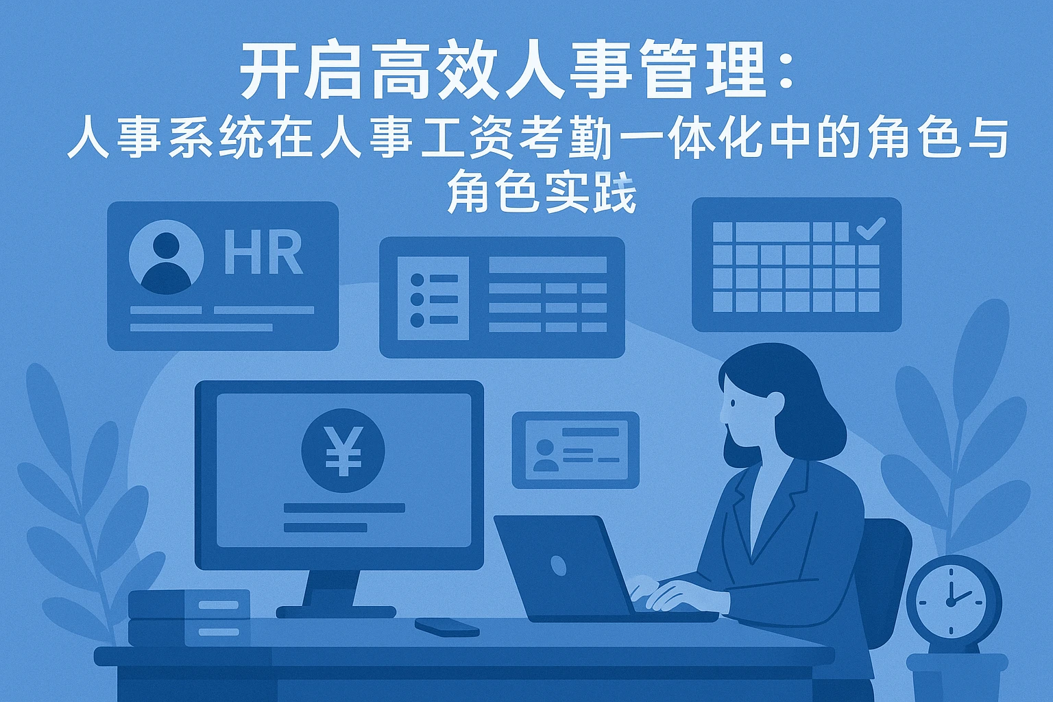 开启高效人事管理：人事系统在人事工资考勤一体化中的角色与实践