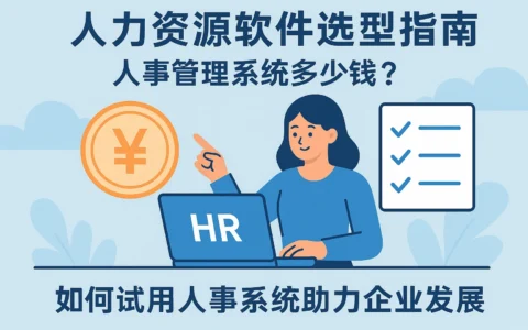 人力资源软件选型指南：人事管理系统多少钱？如何试用人事系统助力企业发展