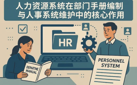 人力资源系统在部门手册编制与人事系统维护中的核心作用