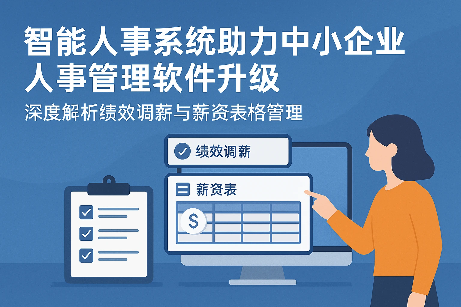 智能人事系统助力中小企业人事管理软件升级——深度解析绩效调薪与薪资表格管理
