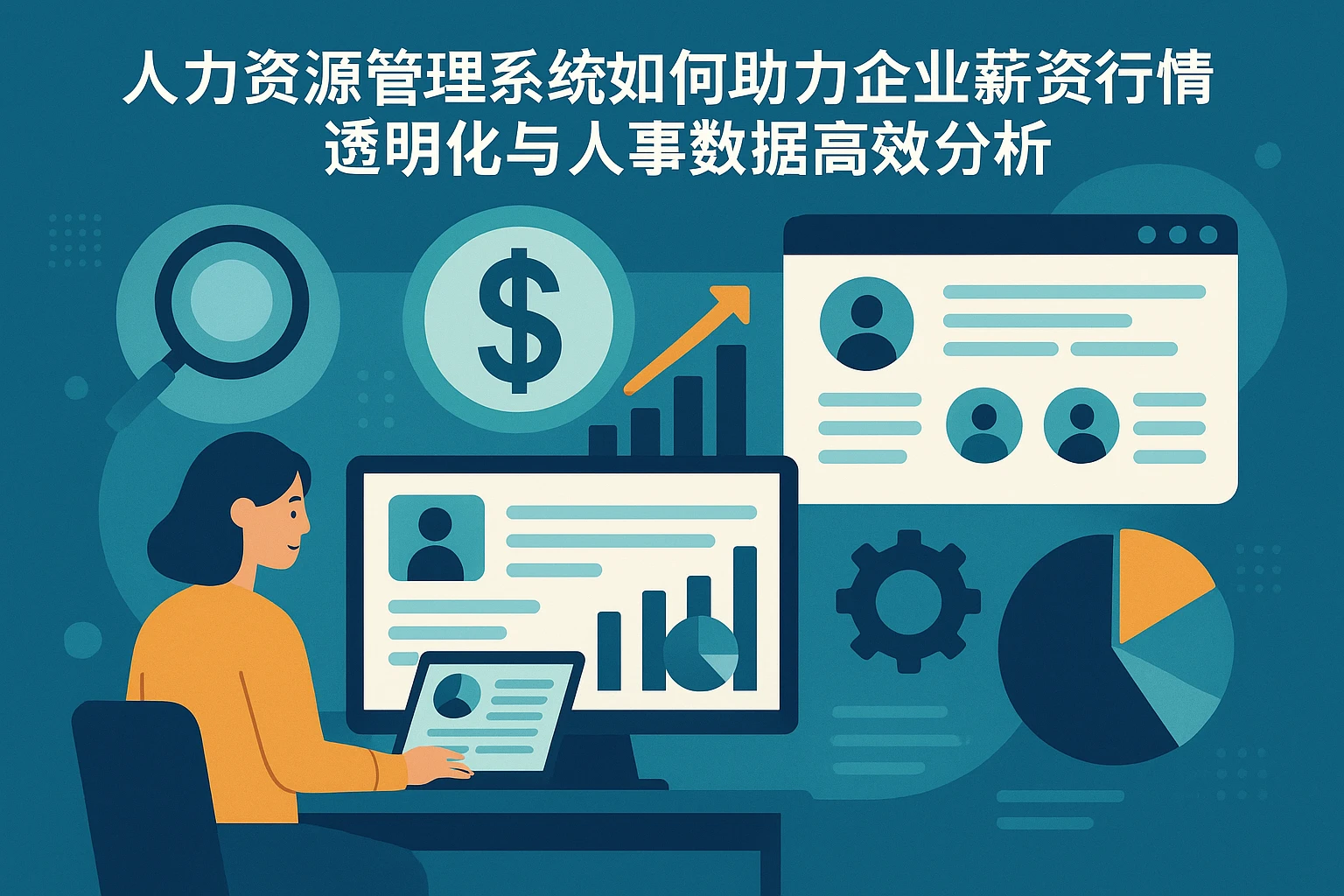 人力资源管理系统如何助力企业薪资行情透明化与人事数据高效分析