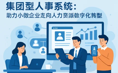 集团型人事系统：助力小微企业走向人力资源数字化转型
