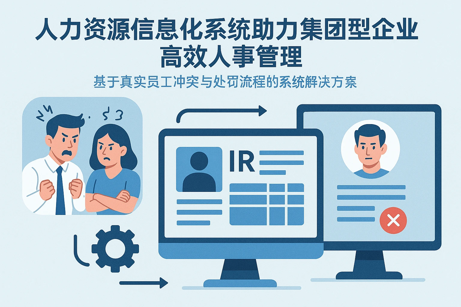 人力资源信息化系统助力集团型企业高效人事管理——基于真实员工冲突与处罚流程的系统解决方案