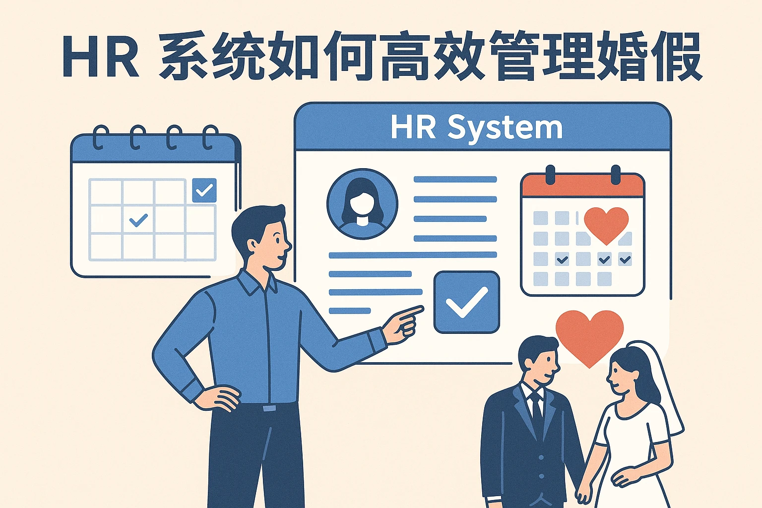HR系统如何高效管理婚假