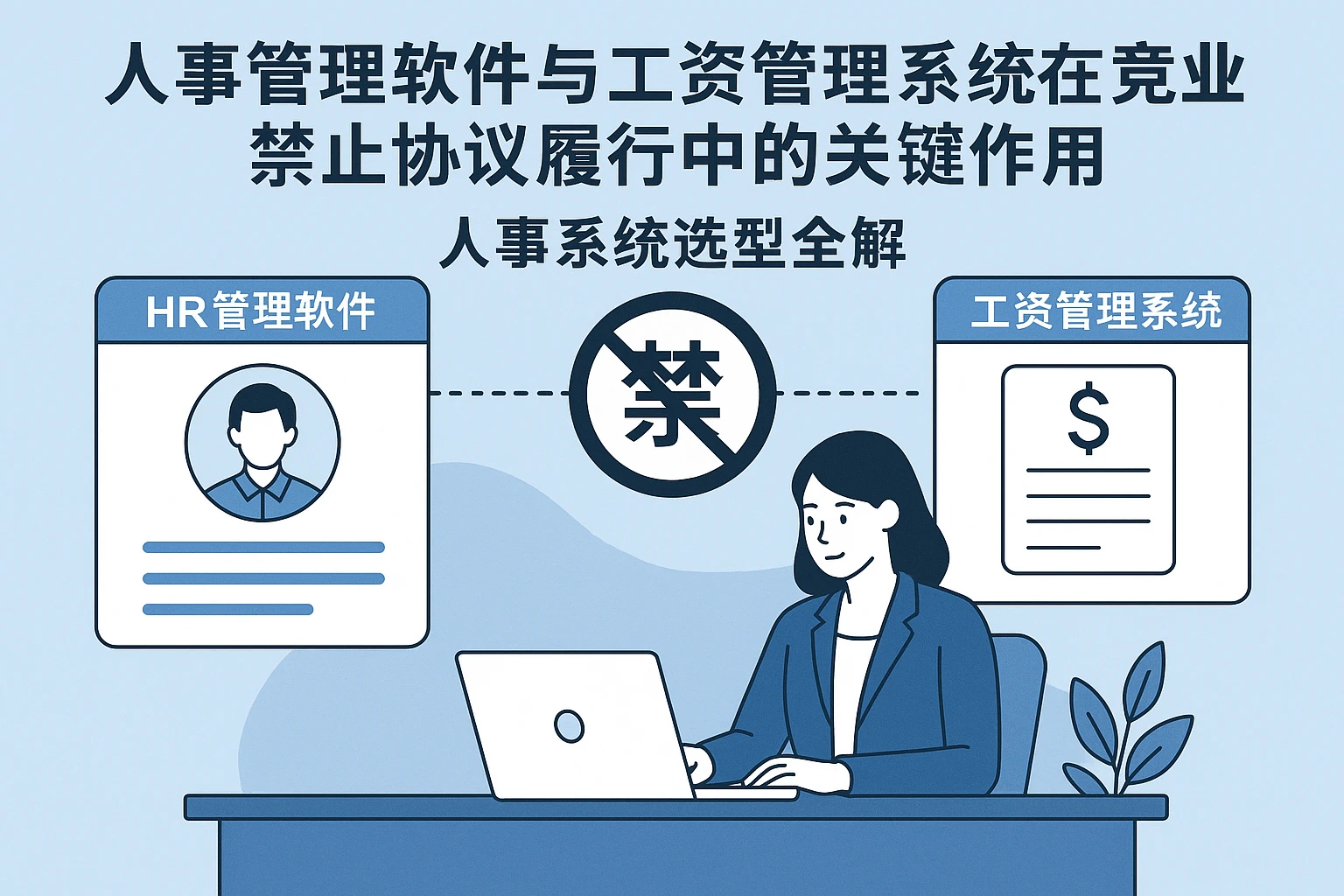 人事管理软件与工资管理系统在竟业禁止协议履行中的关键作用——人事系统选型全解