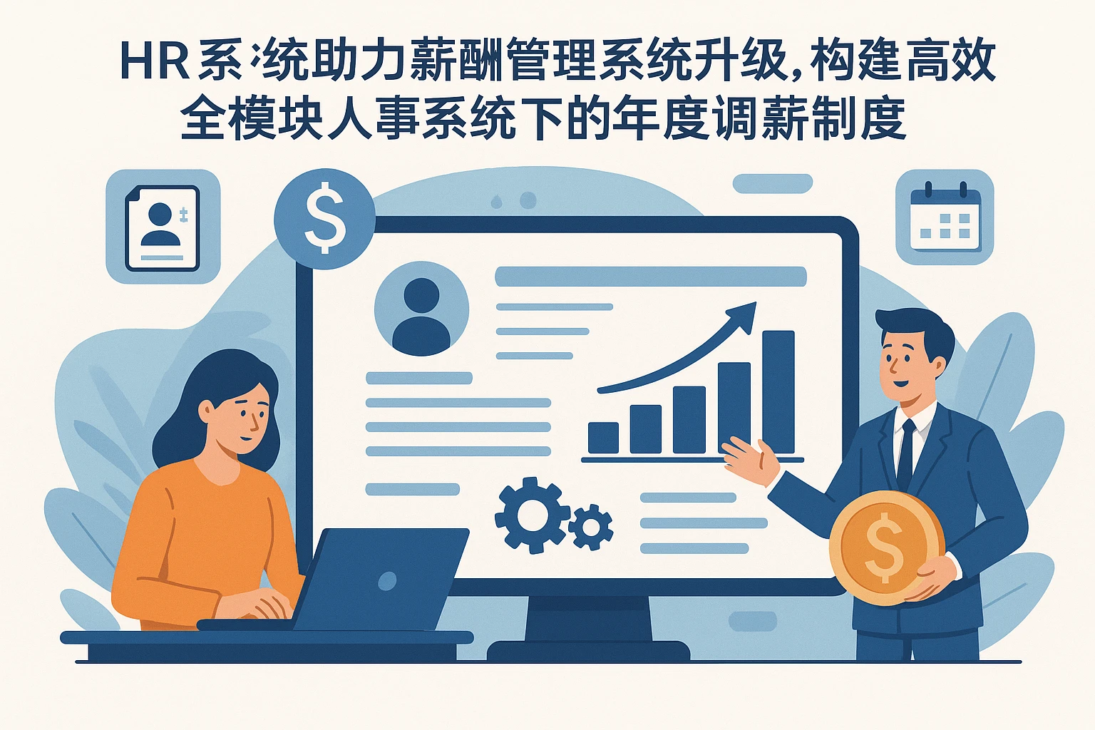 HR系统助力薪酬管理系统升级，构建高效全模块人事系统下的年度调薪制度