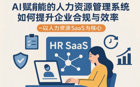 AI赋能的人力资源管理系统如何提升企业合规与效率——以人力资源SaaS为核心