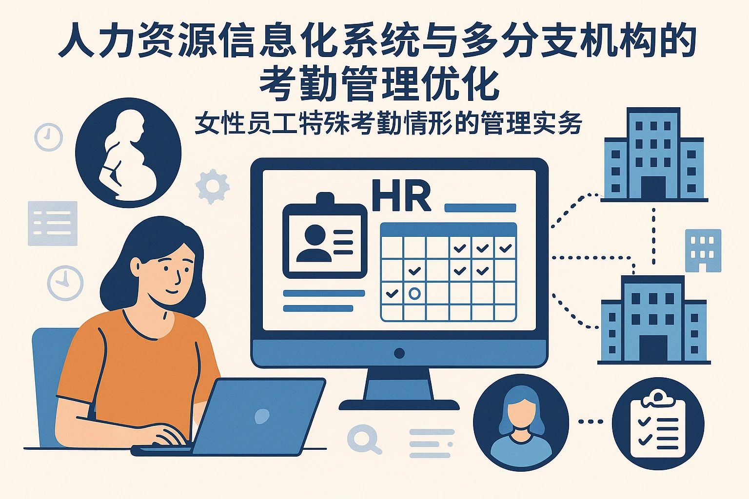 人力资源信息化系统与多分支机构的考勤管理优化：女性员工特殊考勤情形的管理实务