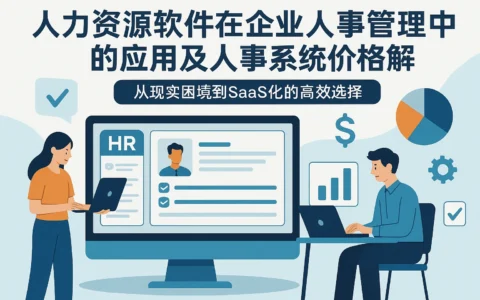 人力资源软件在企业人事管理中的应用及人事系统价格解析——从现实困境到SaaS化的高效选择