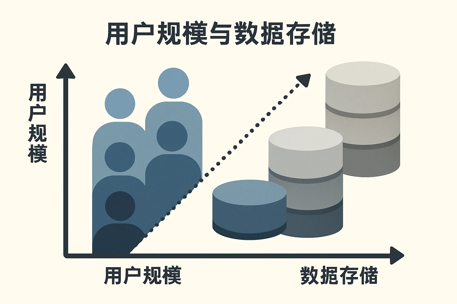 用户规模与数据存储