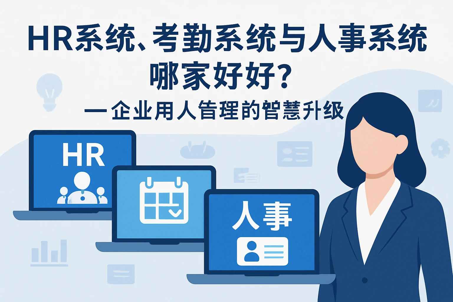 HR系统、考勤系统与人事系统哪家好？——企业用人管理的智慧升级