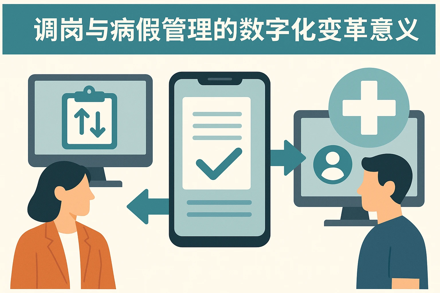 调岗与病假管理的数字化变革意义