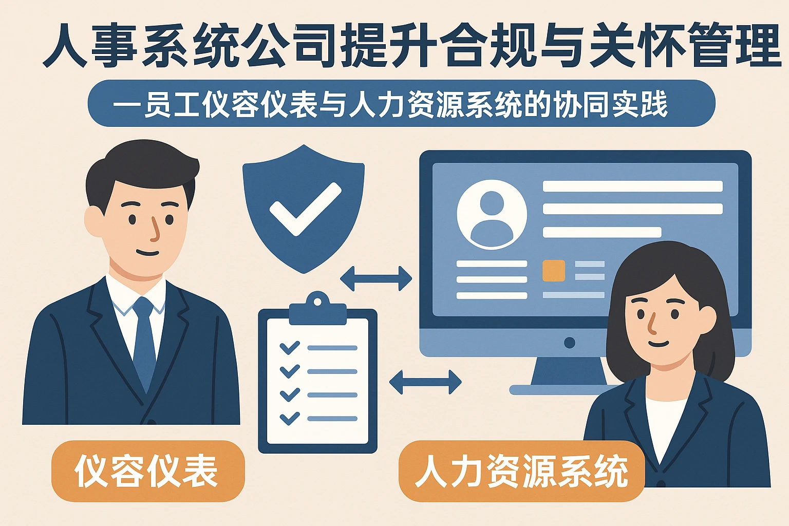 人事系统公司提升合规与关怀管理——员工仪容仪表与人力资源系统的协同实践