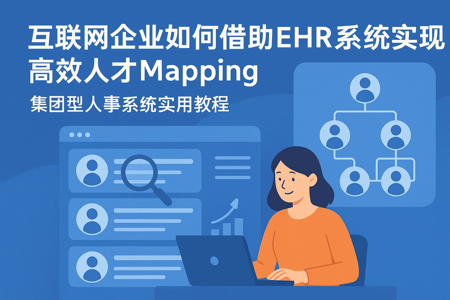 互联网企业如何借助EHR系统实现高效人才Mapping——集团型人事系统实用教程