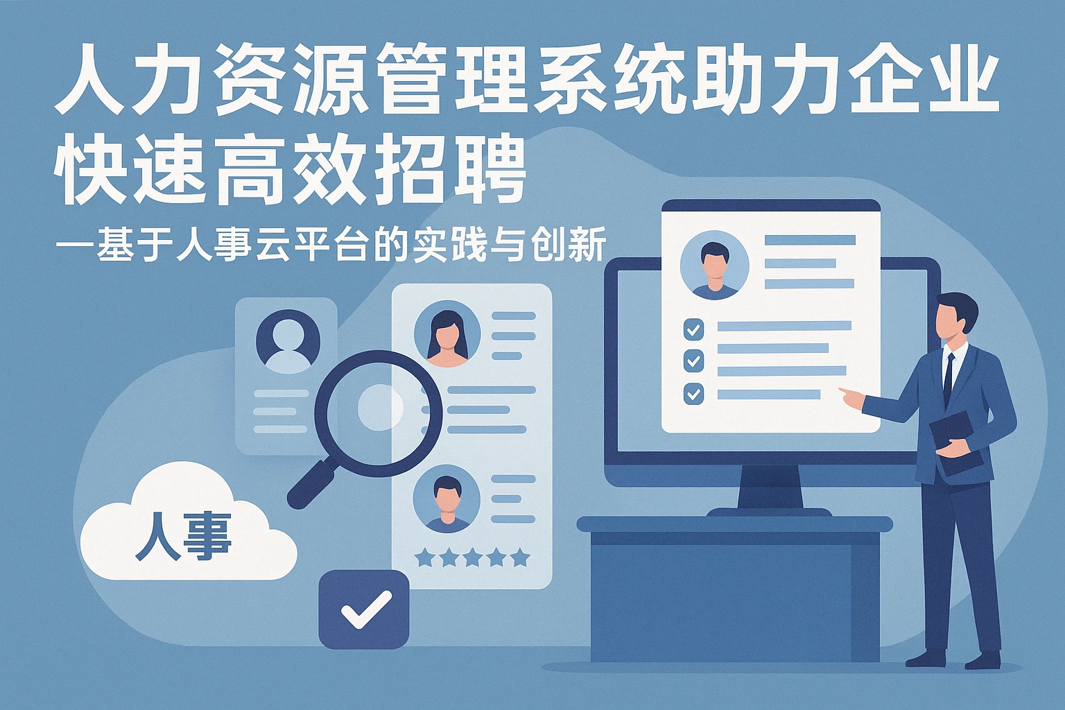 人力资源管理系统助力企业快速高效招聘——基于人事云平台的实践与创新