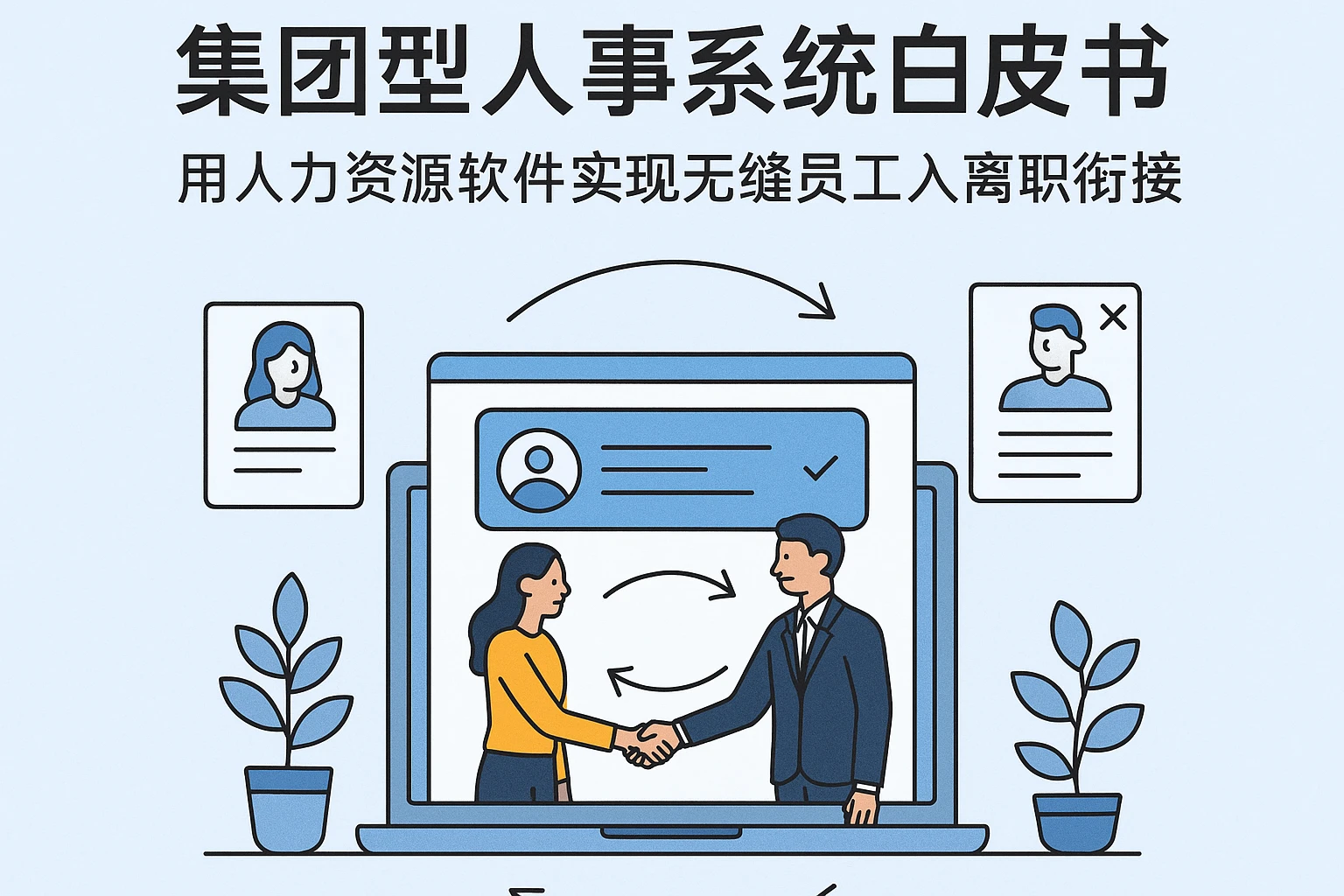 集团型人事系统白皮书：用人力资源软件实现无缝员工入离职衔接