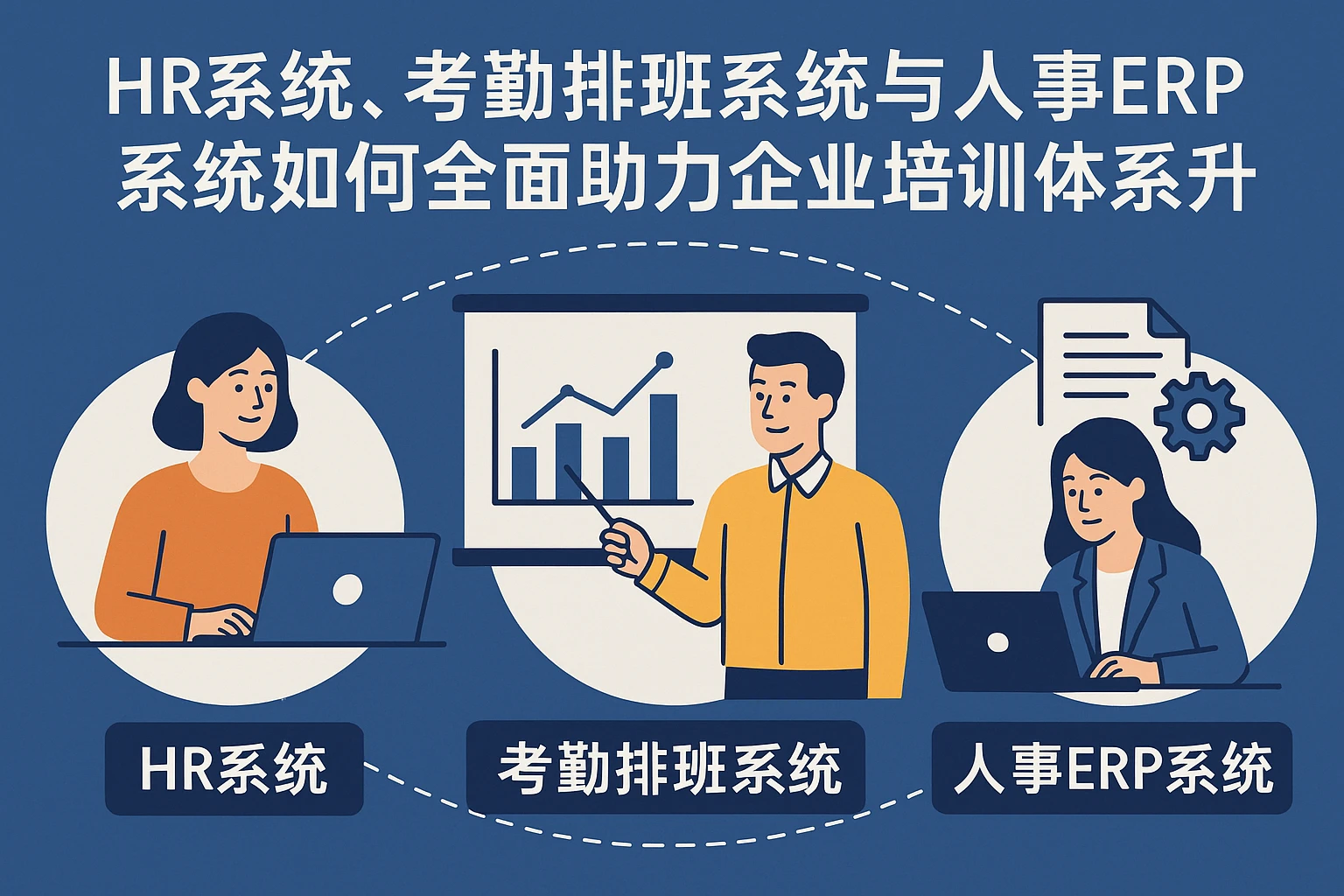 HR系统、考勤排班系统与人事ERP系统如何全面助力企业培训体系升级