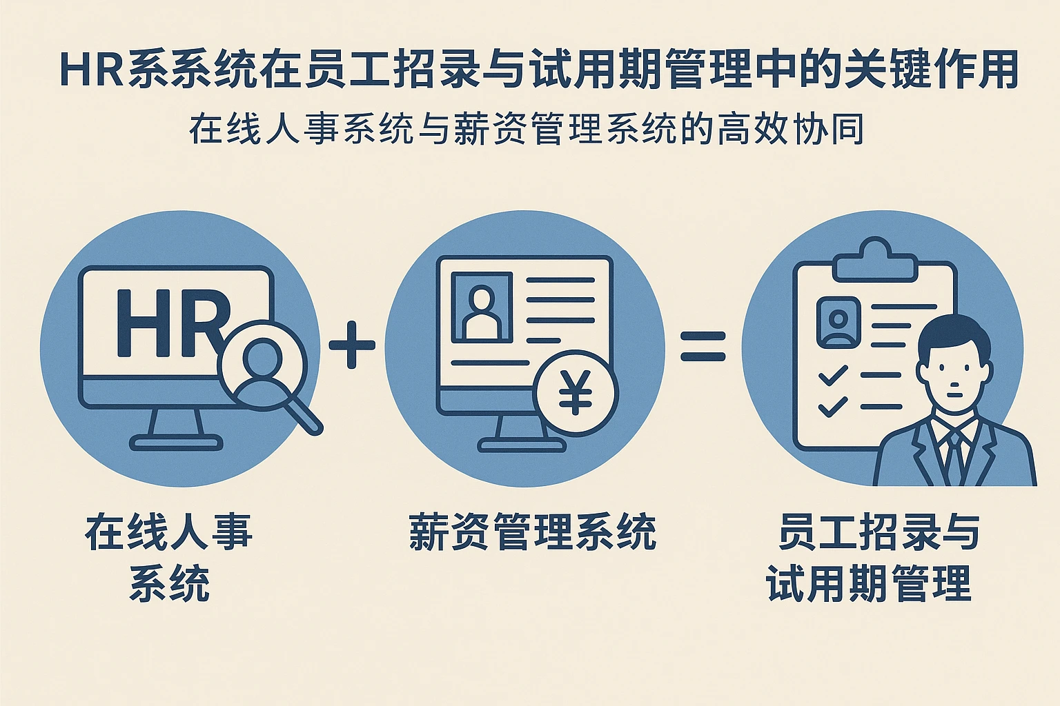 HR系统在员工招录与试用期管理中的关键作用——在线人事系统与薪资管理系统的高效协同