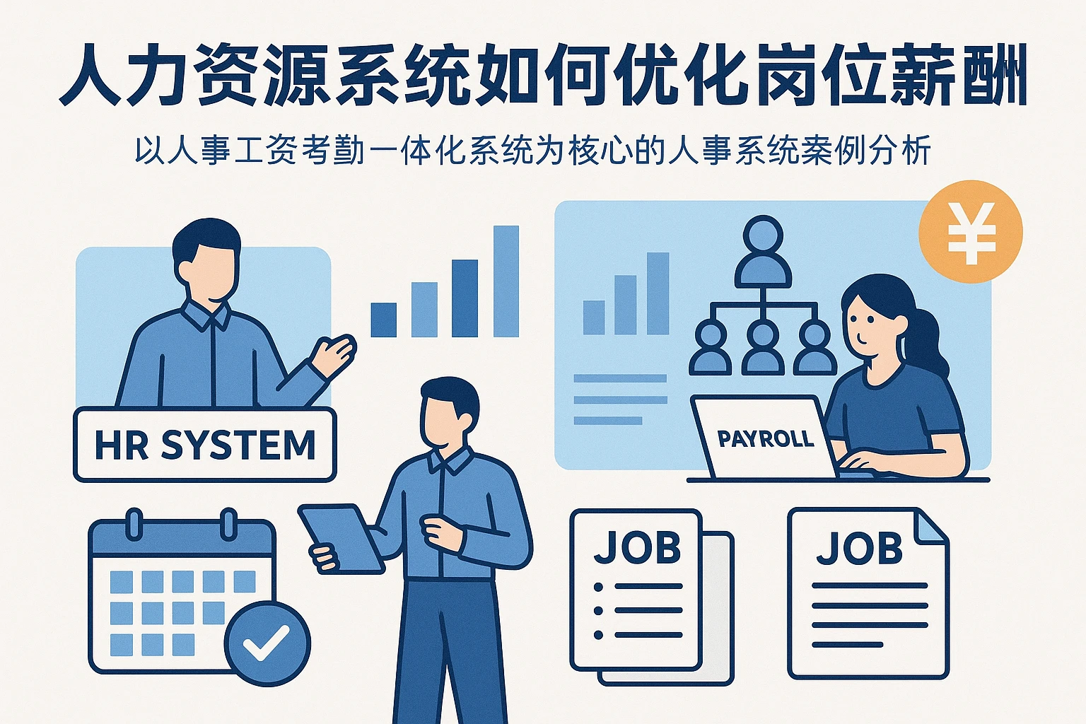 人力资源系统如何优化岗位与薪酬管理——以人事工资考勤一体化系统为核心的人事系统案例分析