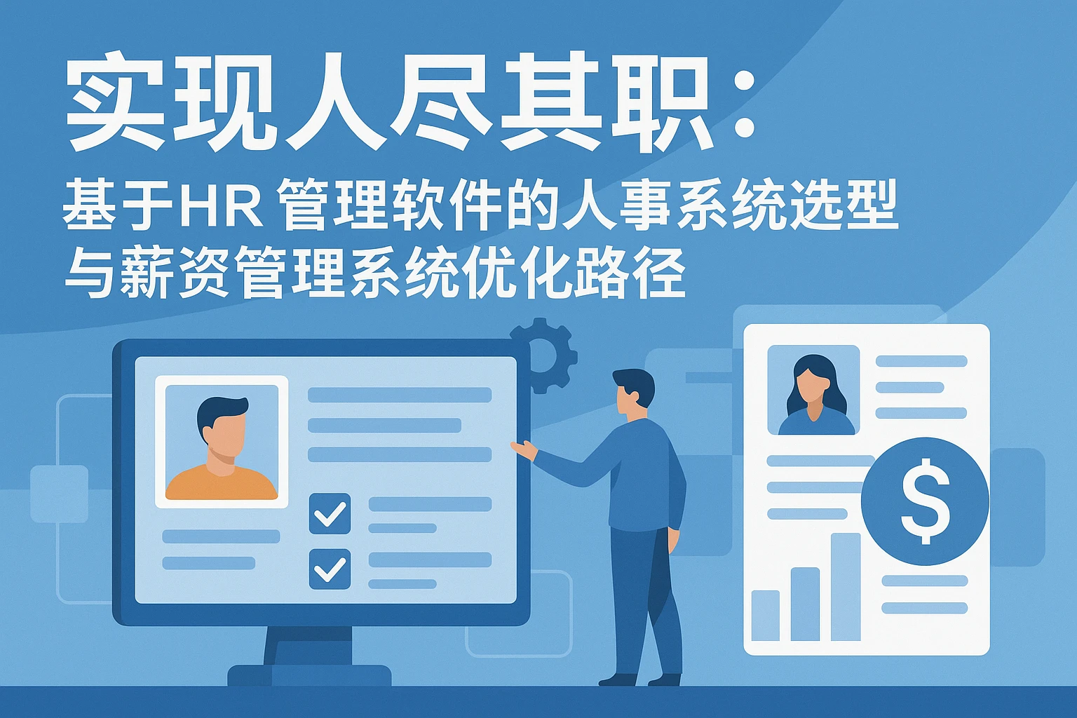 实现人尽其职：基于HR管理软件的人事系统选型与薪资管理系统优化路径