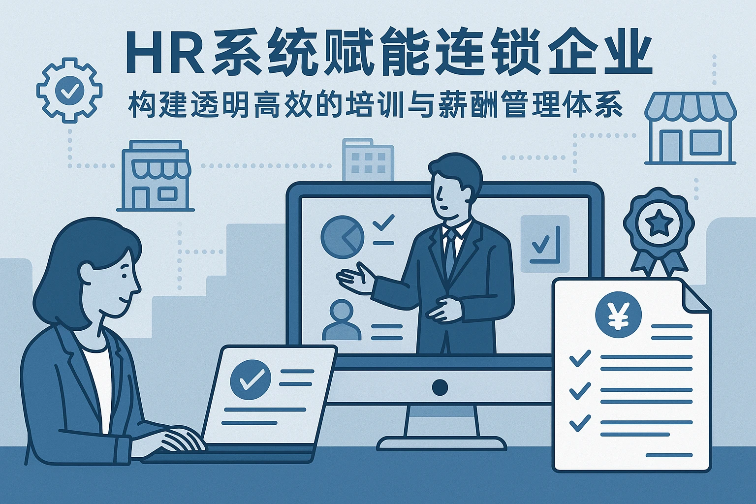 HR系统赋能连锁企业：构建透明高效的培训与薪酬管理体系