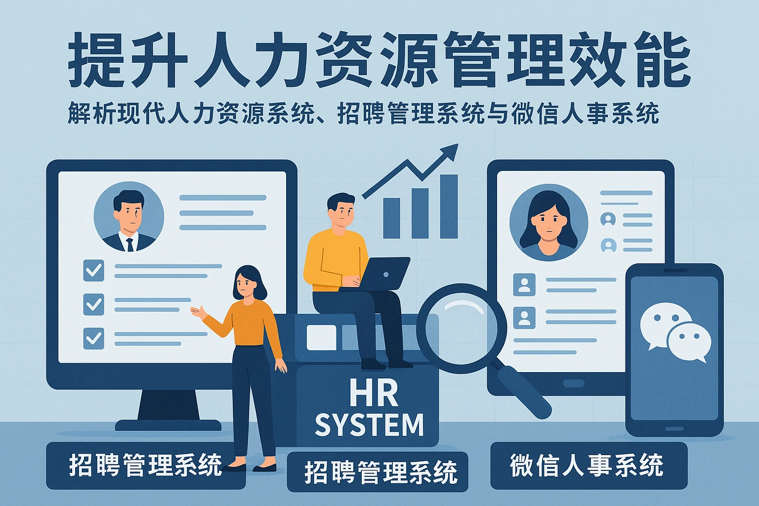 提升人力资源管理效能：解析现代人力资源系统、招聘管理系统与微信人事系统