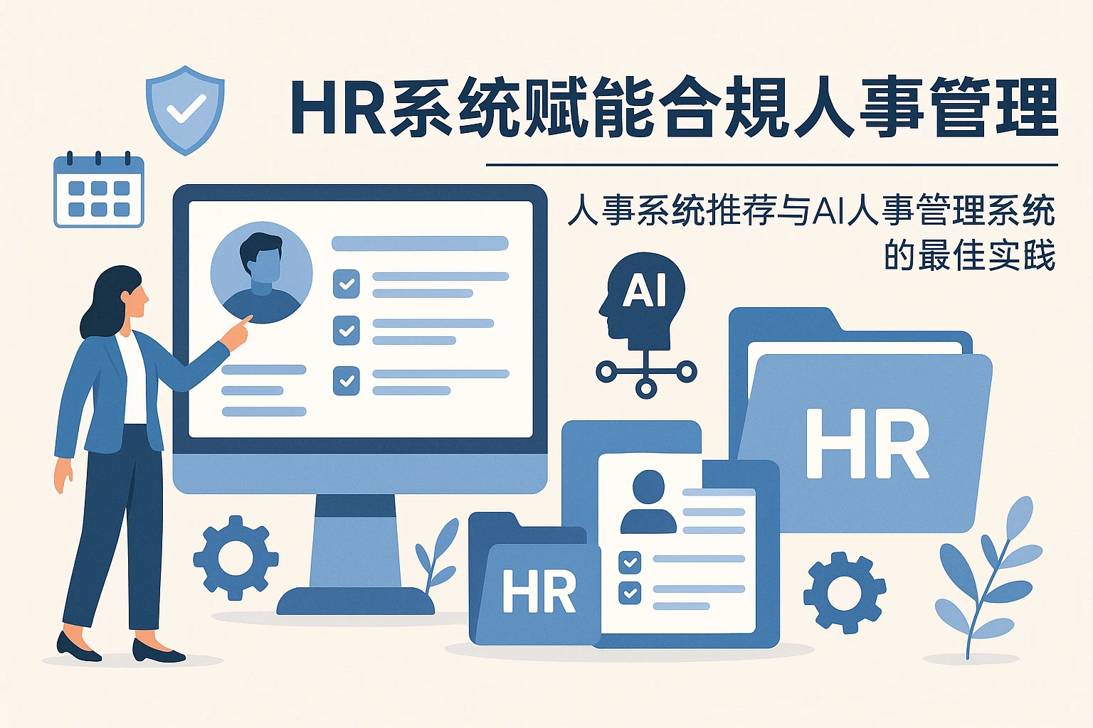 HR系统赋能合规人事管理——人事系统推荐与AI人事管理系统的最佳实践