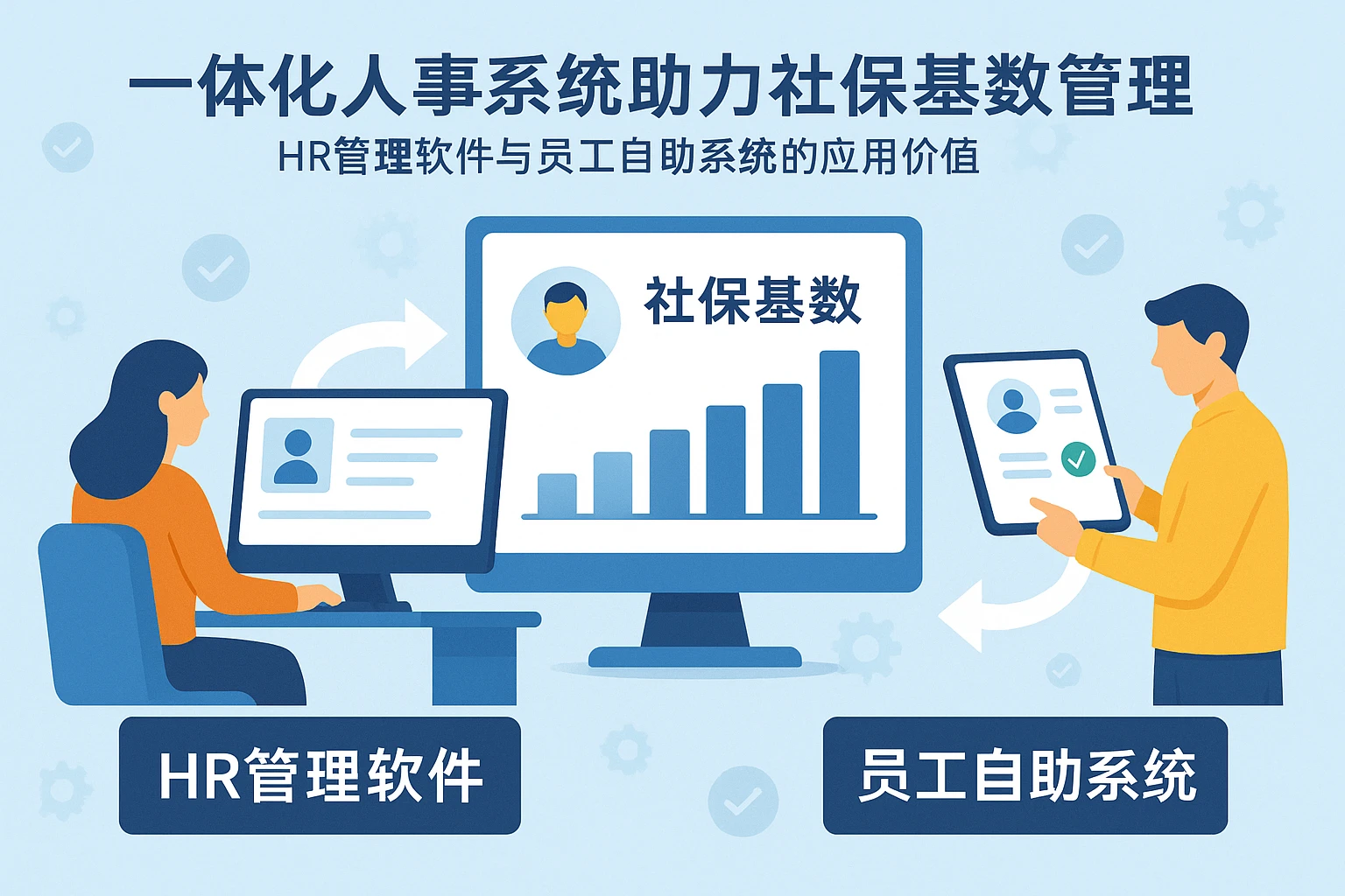 一体化人事系统助力社保基数管理—HR管理软件与员工自助系统的应用价值