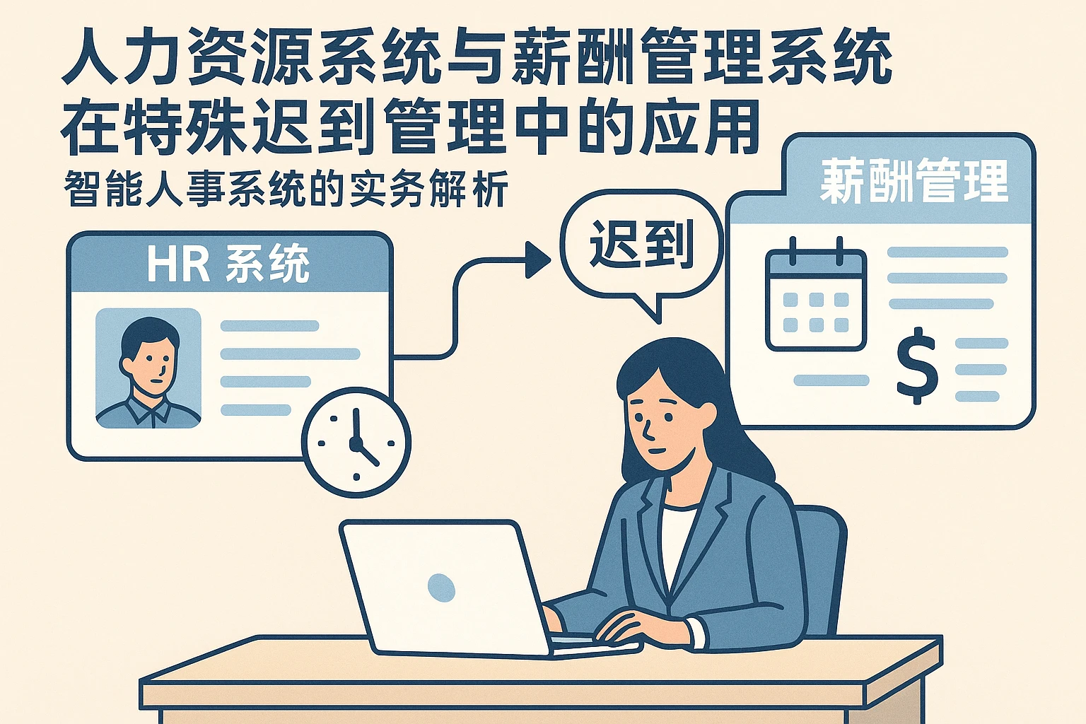人力资源系统与薪酬管理系统在特殊迟到管理中的应用——智能人事系统的实务解析