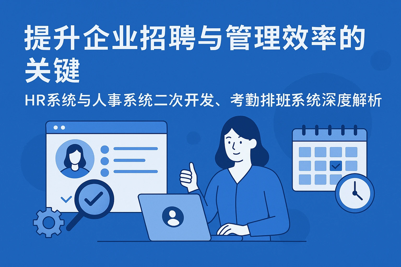 提升企业招聘与管理效率的关键 | HR系统与人事系统二次开发、考勤排班系统深度解析